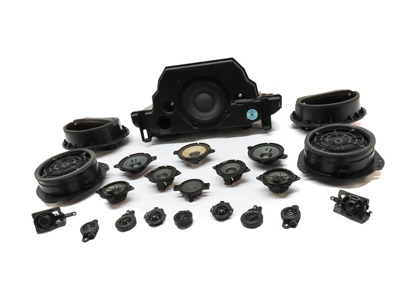 Thumbnail 2: 2019 AUDI A5 SPORTBACK 8W6 BANG & OLUFSEN WOOFER MIDRANGE TWEETER SPEAKER SET 22