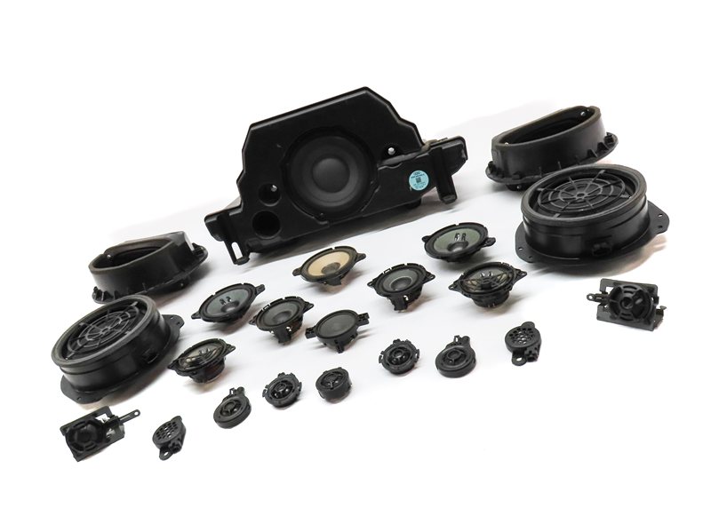 Thumbnail 3: 2019 AUDI A5 SPORTBACK 8W6 BANG & OLUFSEN WOOFER MIDRANGE TWEETER SPEAKER SET 22