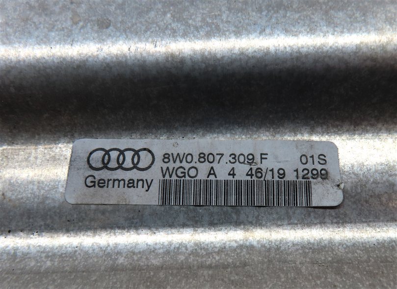Thumbnail 7: 2018-2019 AUDI A5 S5 SPORTBACK (8W6) REAR BUMPER REINFORCEMENT IMPACT BRACE BAR
