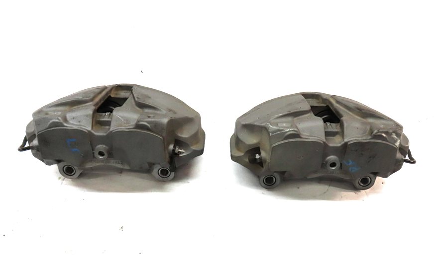 Thumbnail 4: 2017-2019 AUDI A4 A5 (B9 8W 8W6) FRONT LEFT & RIGHT BRAKE CALIPER SET-2