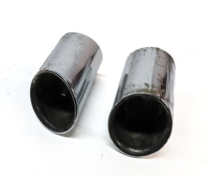 2019 AUDI A5 SPORTBACK (8W6) 2.0L TURBO LEFT & RIGHT MUFFLER EXHAUST TIP SET 2