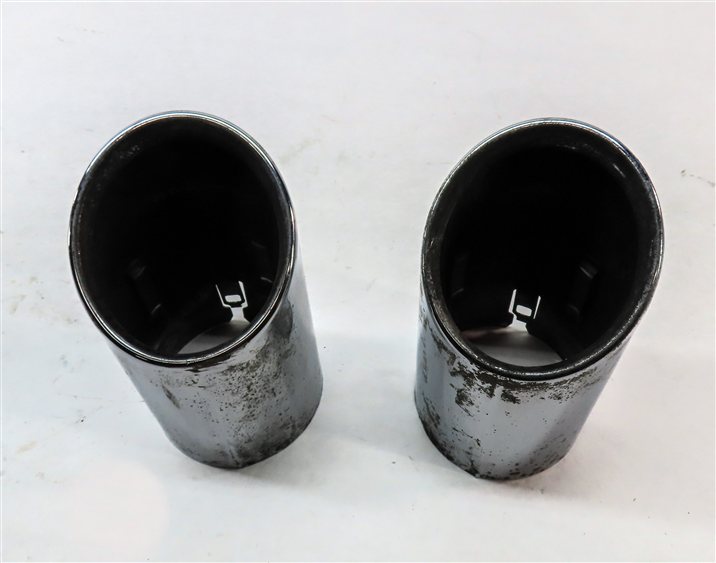 Thumbnail 4: 2019 AUDI A5 SPORTBACK (8W6) 2.0L TURBO LEFT & RIGHT MUFFLER EXHAUST TIP SET 2