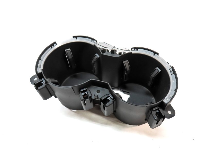 2019 AUDI A5 SPORTBACK (8W6) FRONT DUAL DOUBLE CUPHOLDER CUP HOLDER (BLACK)