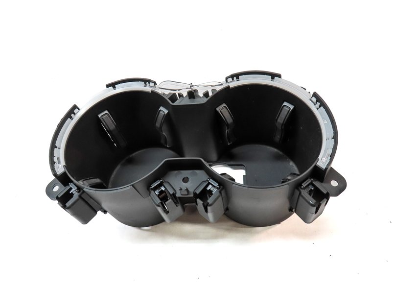 Thumbnail 2: 2019 AUDI A5 SPORTBACK (8W6) FRONT DUAL DOUBLE CUPHOLDER CUP HOLDER (BLACK)