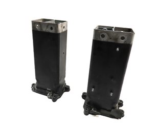 Thumbnail 1: 2011-2018 AUDI A8 S8 (D4 4H) REAR BUMPER REINFORCEMENT BAR IMPACT BAR BRACKETS