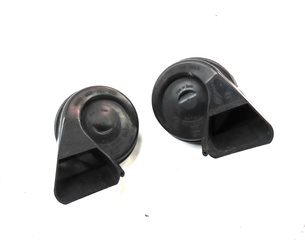Thumbnail 3: 2012-2020 AUDI A6 S6 A7 S7 RS7 A8 S8 (C7 D4) HIGH & LOW TONE SAFETY HORN SET-2