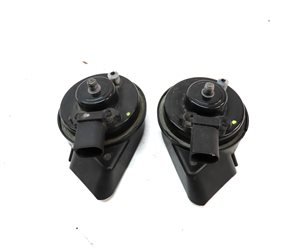 Thumbnail 4: 2012-2020 AUDI A6 S6 A7 S7 RS7 A8 S8 (C7 D4) HIGH & LOW TONE SAFETY HORN SET-2