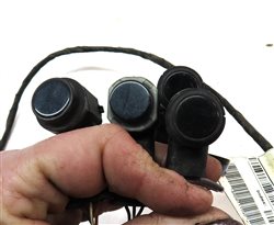 Thumbnail 5: 2012 AUDI A8 (D4 4H) REAR PARK ASSIST PDC SENSOR SET/4 w/WIRING HARNESS (BLACK)