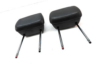 Thumbnail 3: 12-18 AUDI A8 S8 D4 4H FRONT LEFT DRIVER & RIGHT PASSENGER HEADREST SET2 (BLACK)