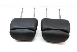 Thumbnail 4: 12-18 AUDI A8 S8 D4 4H FRONT LEFT DRIVER & RIGHT PASSENGER HEADREST SET2 (BLACK)