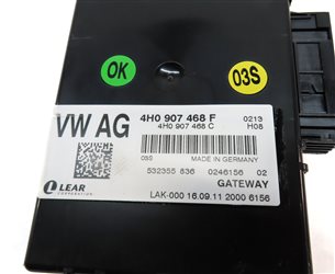 Thumbnail 4: 2012 AUDI A8 (D4 4H) GATEWAY CANBUS CONTROL MODULE
