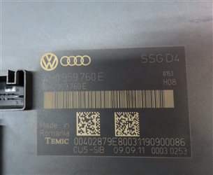 Thumbnail 4: 2012 AUDI A8 (D4 4H) FRONT RIGHT PASSENGER SEAT CONTROL MODULE