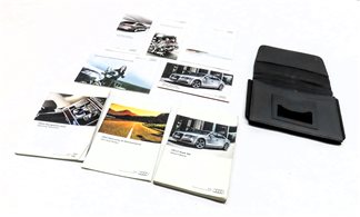Thumbnail 1: 2012 AUDI A8 (D4 4H) 4.2L (CDRA) ENGINE OWNERS MANUAL BOOKLET SET/9 w/CASE