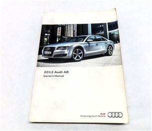 Thumbnail 10: 2012 AUDI A8 (D4 4H) 4.2L (CDRA) ENGINE OWNERS MANUAL BOOKLET SET/9 w/CASE