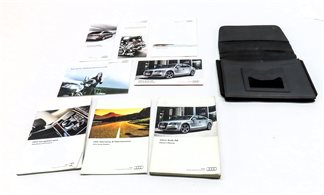 Thumbnail 2: 2012 AUDI A8 (D4 4H) 4.2L (CDRA) ENGINE OWNERS MANUAL BOOKLET SET/9 w/CASE
