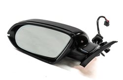 2011-2014 AUDI A8 S8 (D4 4H) LEFT P-FOLD HEATED MEM AUTODIM DOOR MIRROR (BLACK)