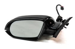 Thumbnail 3: 2011-2014 AUDI A8 S8 (D4 4H) LEFT P-FOLD HEATED MEM AUTODIM DOOR MIRROR (BLACK)