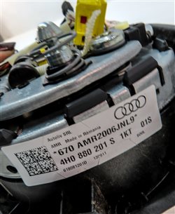 Thumbnail 6: 2011-2012 AUDI A8 (D4 4H) STEERING WHEEL AIRBAG SRS AIR BAG (NON SPORT)
