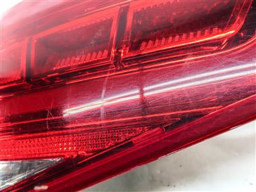 Thumbnail 7: 11-14 AUDI A8 S8 (D4 4H) LEFT DRIVER REAR TRUNK INNER LED TAILLIGHT LIGHT LAMP