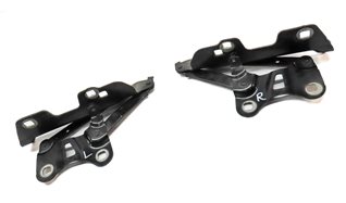Thumbnail 3: 2013-2022 RANGE ROVER SPORT (L405 L494) LEFT & RIGHT HOOD HINGE SET (BLACK)