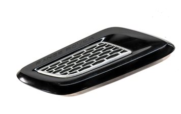 Thumbnail 3: 15 LAND RANGE ROVER SPORT (L494) FRONT LEFT DRIVER HOOD GRILLE TRIM BLACK/SILVER