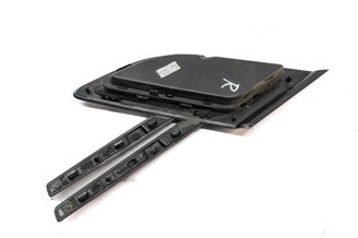 Thumbnail 5: 15 RANGE ROVER SPORT L494 FRONT RIGHT PASSENGER FENDER GRILLE TRIM BLACK/SILVER