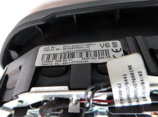 Thumbnail 6: 14-17 RANGE ROVER SPORT (L405 L494) 3.0L - STEERING WHEEL AIRBAG AIR BAG (BLACK)