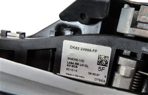 Thumbnail 6: 12-17 RANGE ROVER EVOQUE L494 L405 L538 REAR LEFT PASSIVE DOOR HANDLE (BLACK)