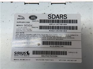 Thumbnail 4: 13-19 DISCOVERY SPORT LR4 RANGE ROVER SPORT EVOQUE - SIRIUS SATELLITE RECEIVER