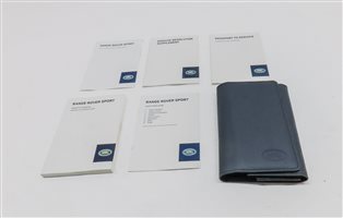 Thumbnail 2: 2015 LAND RANGE ROVER SPORT (L494) 3.0L SUPER OWNERS MANUAL BOOKLET SET w/CASE