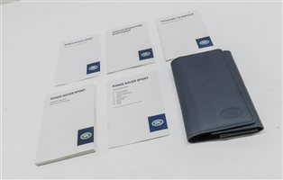 Thumbnail 3: 2015 LAND RANGE ROVER SPORT (L494) 3.0L SUPER OWNERS MANUAL BOOKLET SET w/CASE