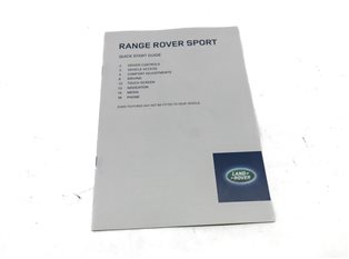 Thumbnail 5: 2015 LAND RANGE ROVER SPORT (L494) 3.0L SUPER OWNERS MANUAL BOOKLET SET w/CASE