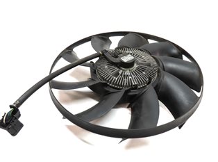 Thumbnail 1: 13-16 RANGE ROVER SPORT (L405 L494) CONDENSER ELECTRIC COOLING FAN & SHROUD