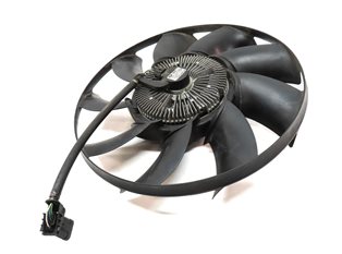 Thumbnail 2: 13-16 RANGE ROVER SPORT (L405 L494) CONDENSER ELECTRIC COOLING FAN & SHROUD