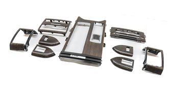Thumbnail 1: 15 RANGE ROVER SPORT (L494) INTERIOR DASH CONSOLE DOOR TRIM SET/9 (ZEBRA WOOD)