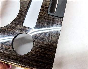 Thumbnail 5: 15 RANGE ROVER SPORT (L494) INTERIOR DASH CONSOLE DOOR TRIM SET/9 (ZEBRA WOOD)