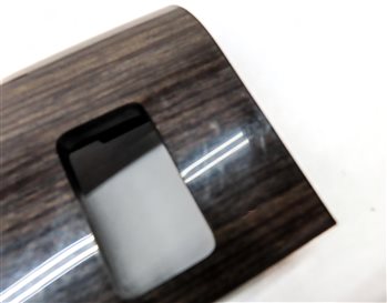 Thumbnail 8: 15 RANGE ROVER SPORT (L494) INTERIOR DASH CONSOLE DOOR TRIM SET/9 (ZEBRA WOOD)