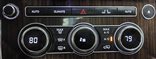 Thumbnail 2: 14-15 RANGE ROVER SPORT (L405 L494) FRONT HEATER A/C TEMPERATURE RADIO CONTROL