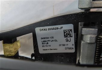 Thumbnail 6: 12-17 RANGE ROVER SPORT EVOQUE L405 L494 FRONT LEFT PASSIVE DOOR HANDLE (BLACK)
