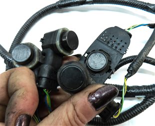 Thumbnail 5: 16 LAND RANGE ROVER (L405) REAR PARK DISTANCE ASSIST PDC SENSOR SET/4 w/HARNESS