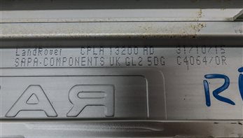 Thumbnail 16: 2016 LAND RANGE ROVER (L405) FRONT/REAR LEFT/RIGHT DOOR SILL SCUFF PLATE SET/4
