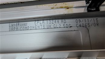 Thumbnail 6: 2016 LAND RANGE ROVER (L405) FRONT/REAR LEFT/RIGHT DOOR SILL SCUFF PLATE SET/4