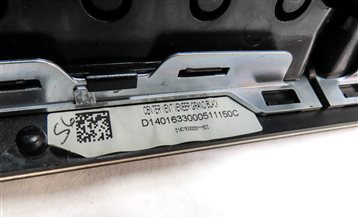 Thumbnail 6: 2016 LAND RANGE ROVER (L405) REAR CENTER CONSOLE HEAT AIR AC HVAC VENT(SILVER)
