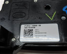Thumbnail 6: 16 RANGE ROVER L405 FRONT RIGHT PASSENGER SEAT POSITION ADJUST SWITCH w/LUMBAR