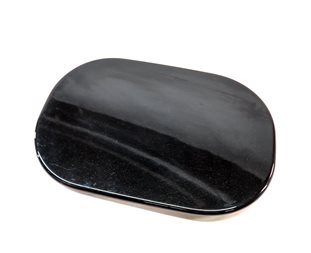 Thumbnail 1: 2013-2021 RANGE ROVER (L405) FUEL TANK DOOR LID COVER TRIM (BLACK)