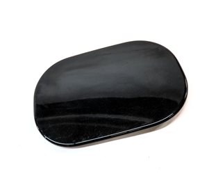 Thumbnail 3: 2013-2021 RANGE ROVER (L405) FUEL TANK DOOR LID COVER TRIM (BLACK)