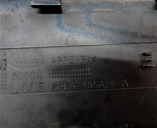 Thumbnail 6: 2013-2021 RANGE ROVER (L405) FUEL TANK DOOR LID COVER TRIM (BLACK)