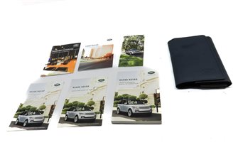 Thumbnail 2: 16 LAND RANGE ROVER (L405) 5.0L SUPER ENGINE OWNER'S MANUAL BOOKLETS SET w/CASE