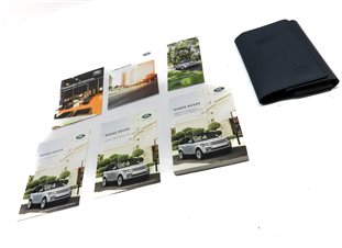 Thumbnail 3: 16 LAND RANGE ROVER (L405) 5.0L SUPER ENGINE OWNER'S MANUAL BOOKLETS SET w/CASE