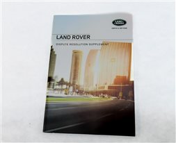 Thumbnail 5: 16 LAND RANGE ROVER (L405) 5.0L SUPER ENGINE OWNER'S MANUAL BOOKLETS SET w/CASE